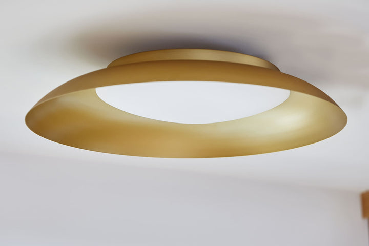 BONGO 20" CCT Ceiling Mount - Aged Brass
