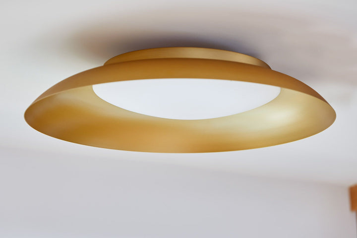 BONGO 20" CCT Ceiling Mount - Aged Brass