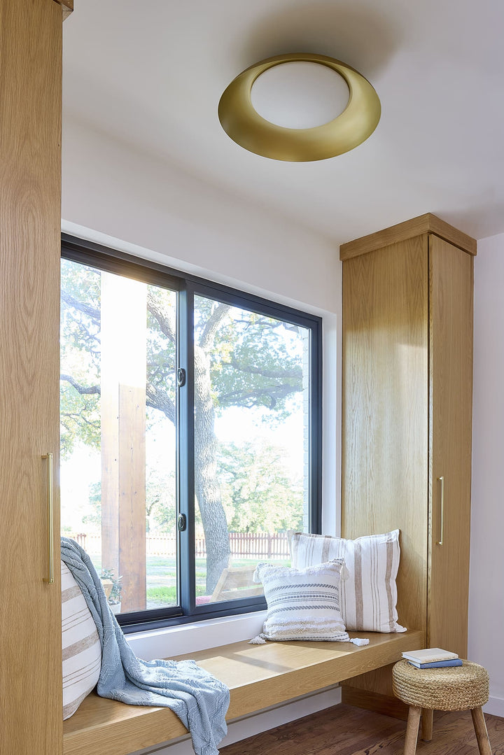 BONGO 20" CCT Ceiling Mount - Aged Brass