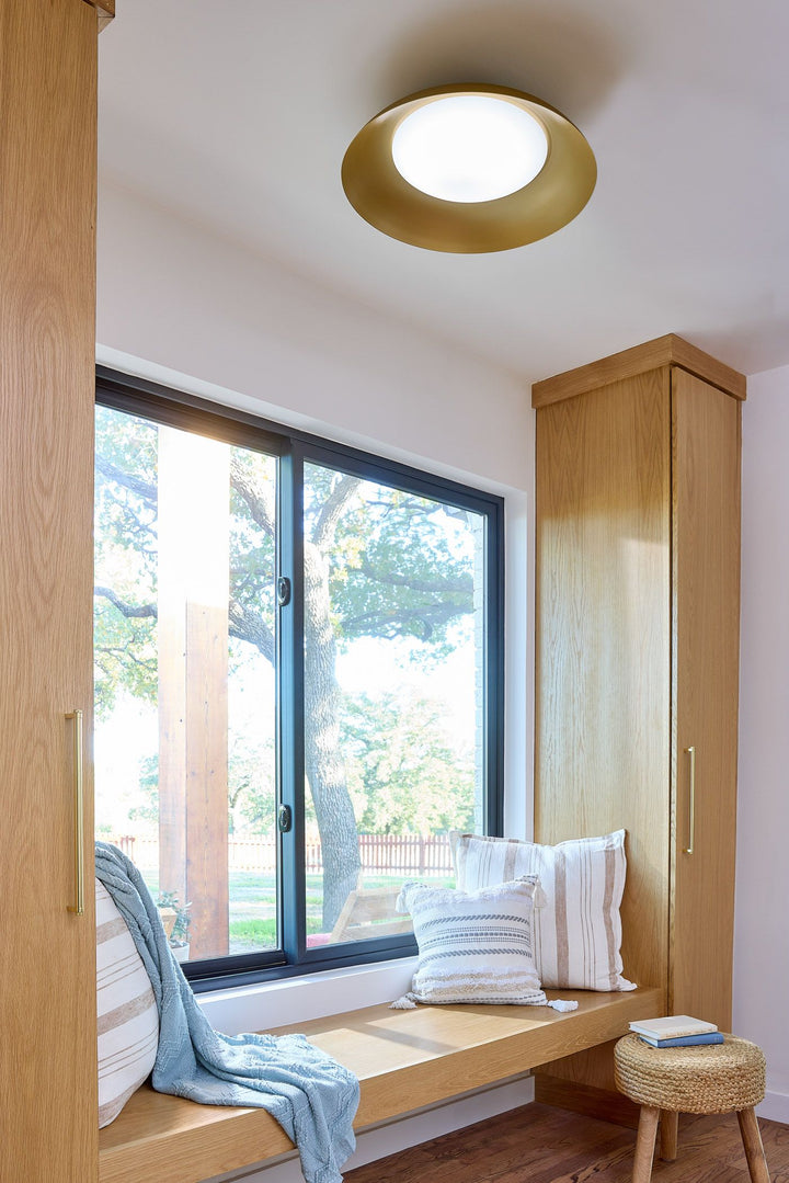 BONGO 20" CCT Ceiling Mount - Aged Brass