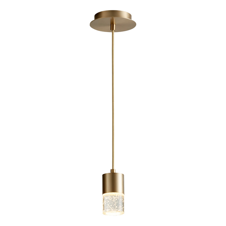 SPIRIT 5" Pendant -4000k- Aged Brass