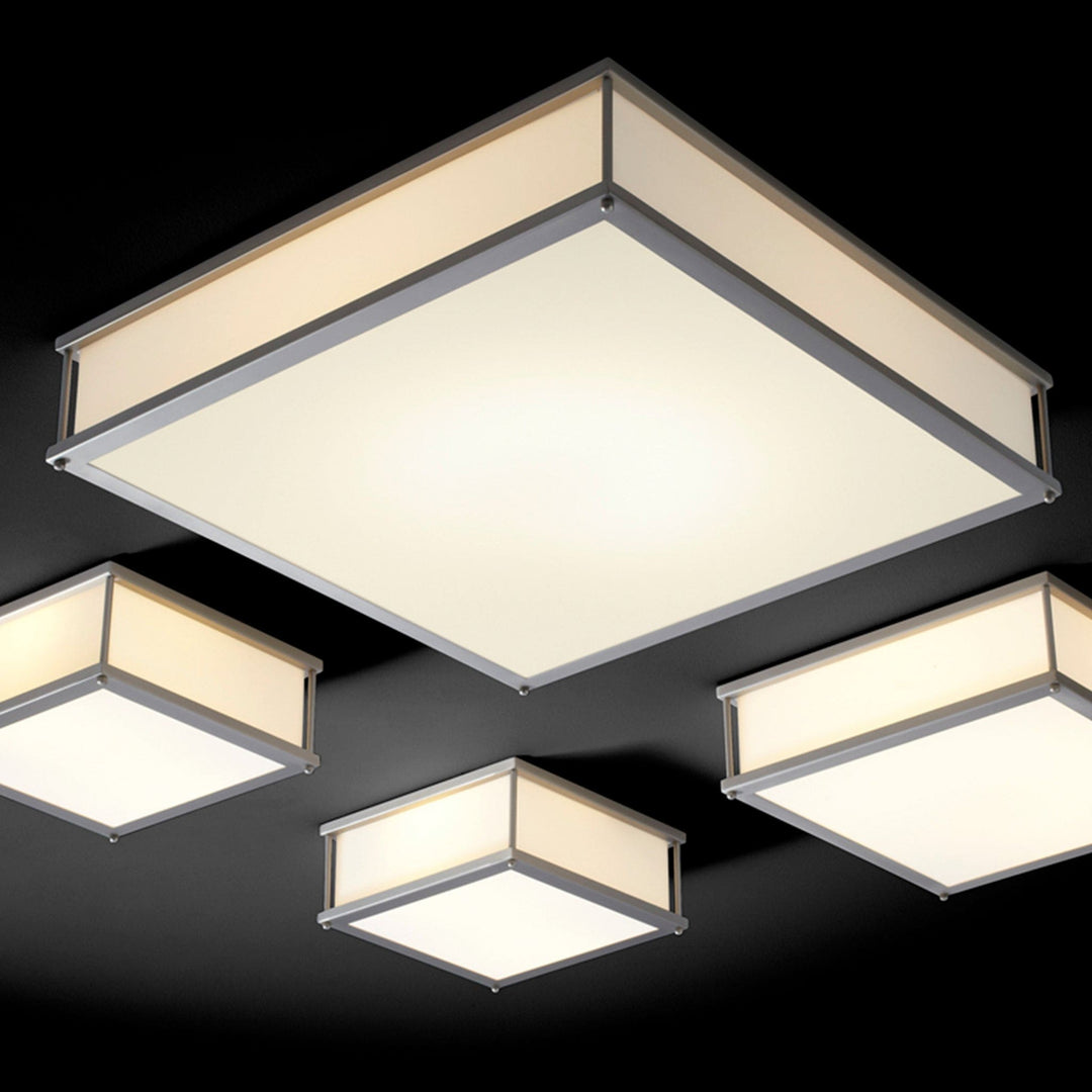 MODULO 16" Ceiling Mount -3000k- Satin Nickel