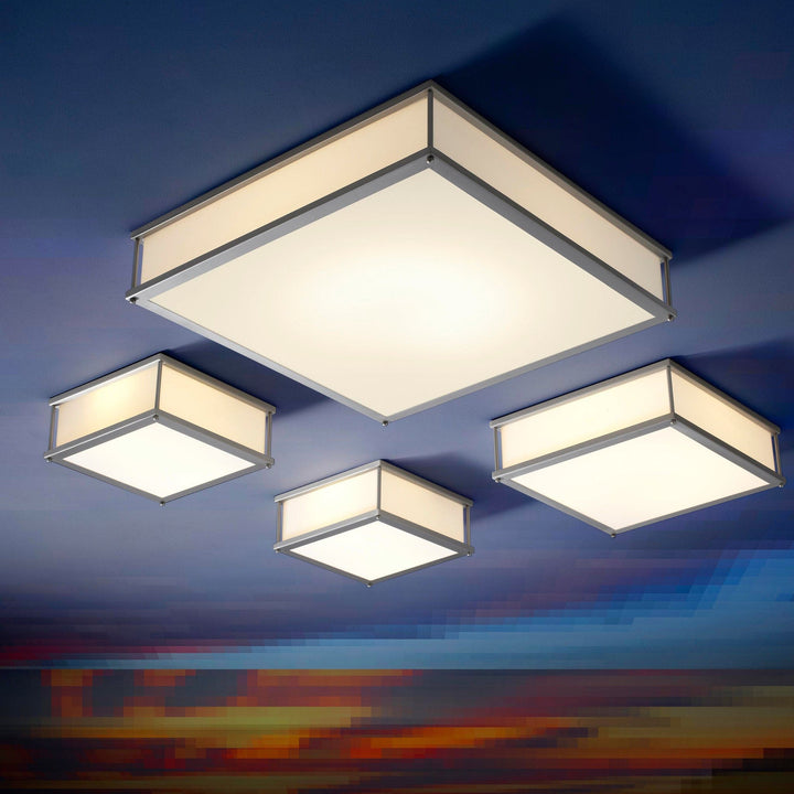 MODULO 16" Ceiling Mount -3000k- Satin Nickel