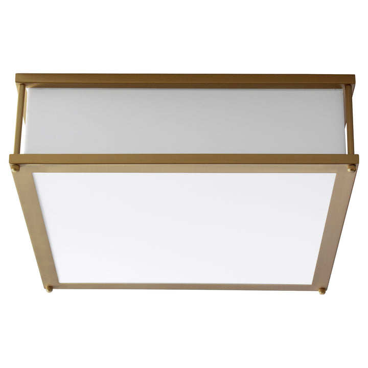 MODULO 16" Ceiling Mount -3000k- Aged Brass