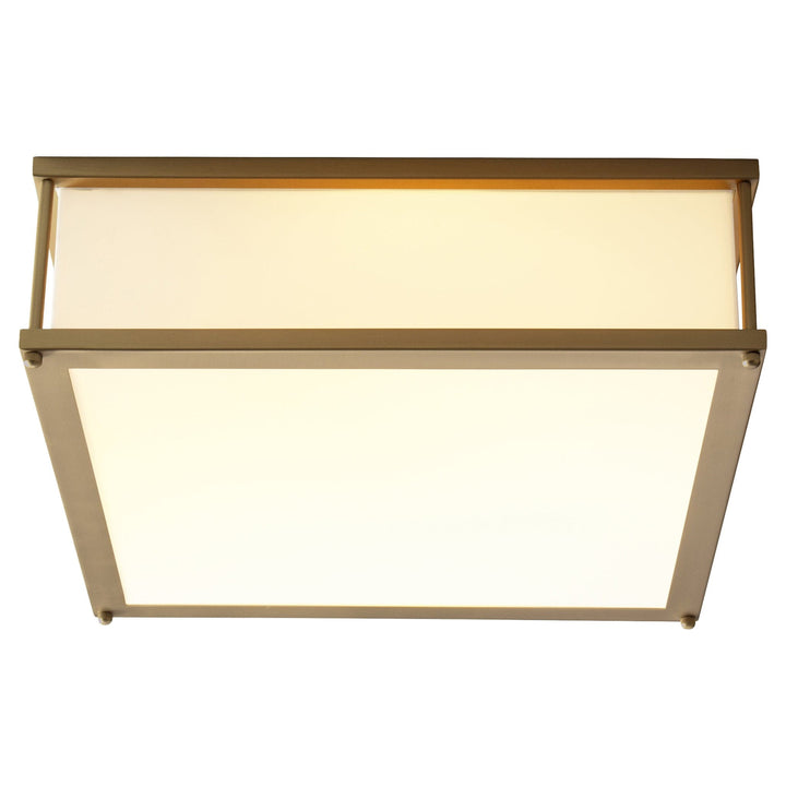 MODULO 16" Ceiling Mount -3000k- Aged Brass