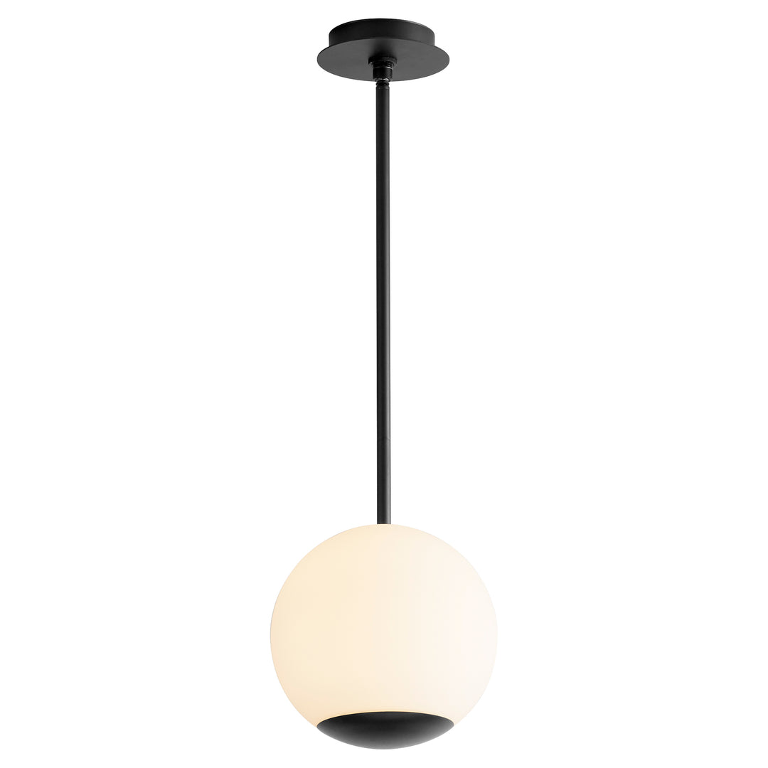 TERRA 10" Opal Pendant -3000k- Black