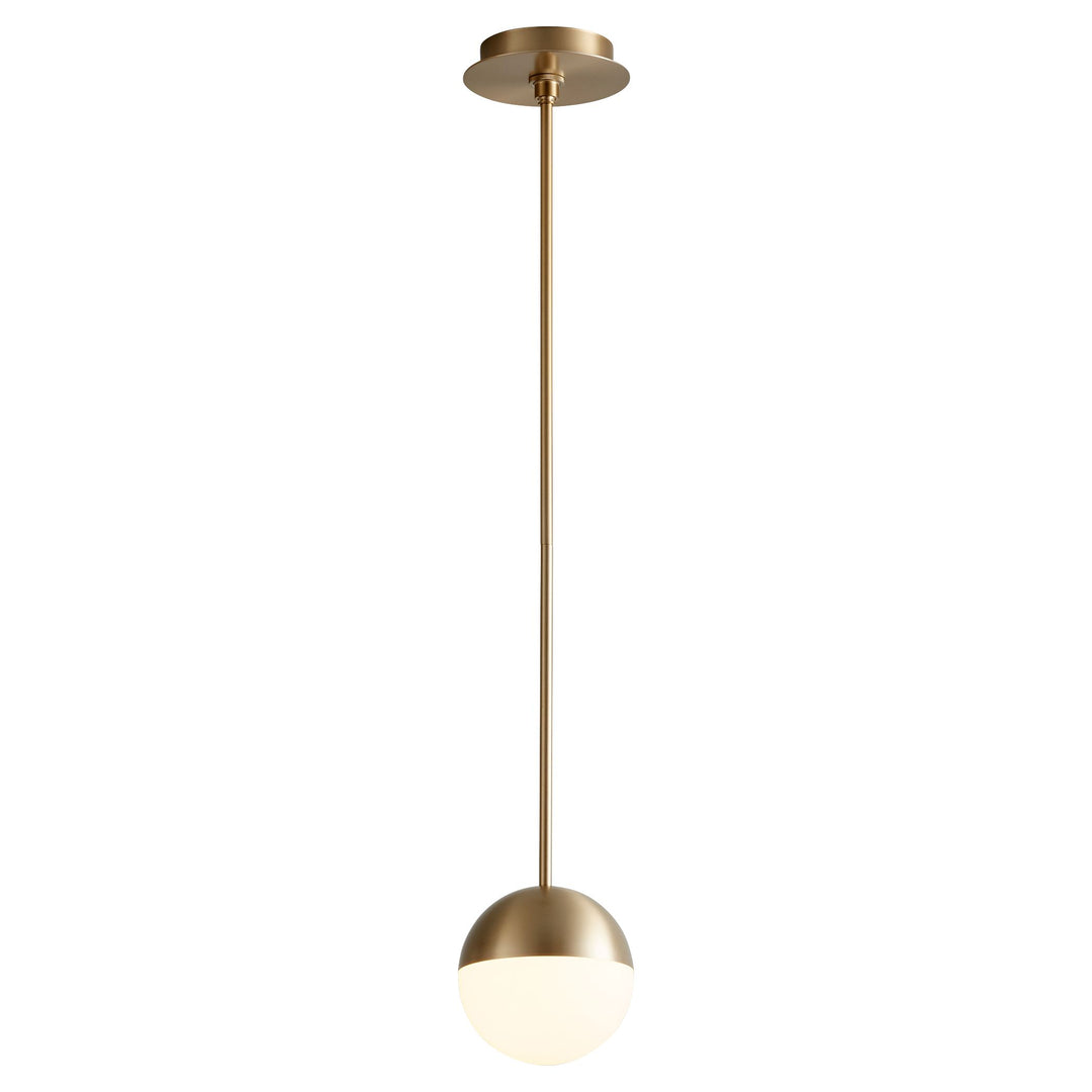 MONDO 6"  Pendant -3500k- Aged Brass