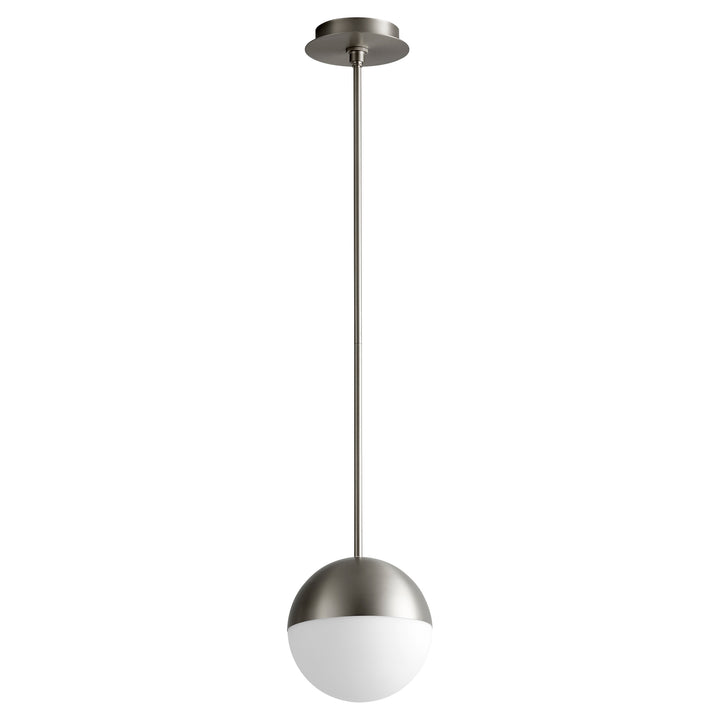 MONDO 8"  Pendant -4000k- Satin Nickel