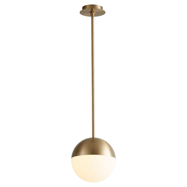 MONDO 10"  Pendant -3500k- Aged Brass