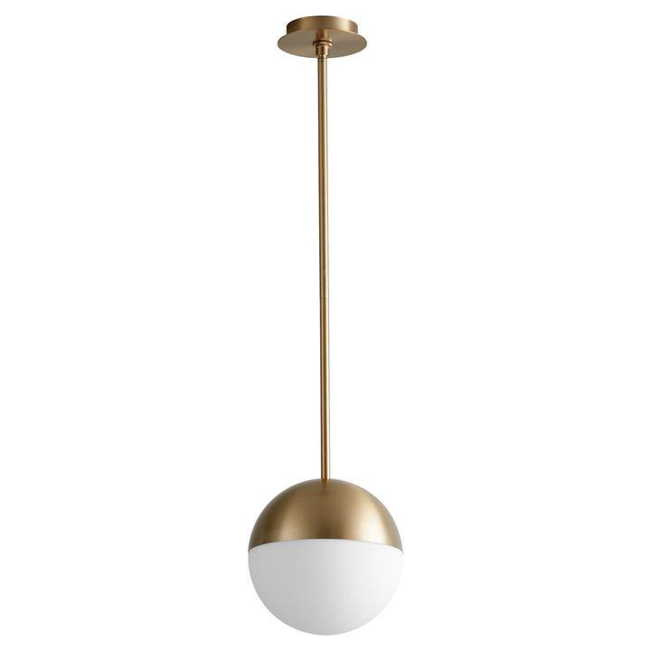 MONDO 10"  Pendant -4000k- Aged Brass