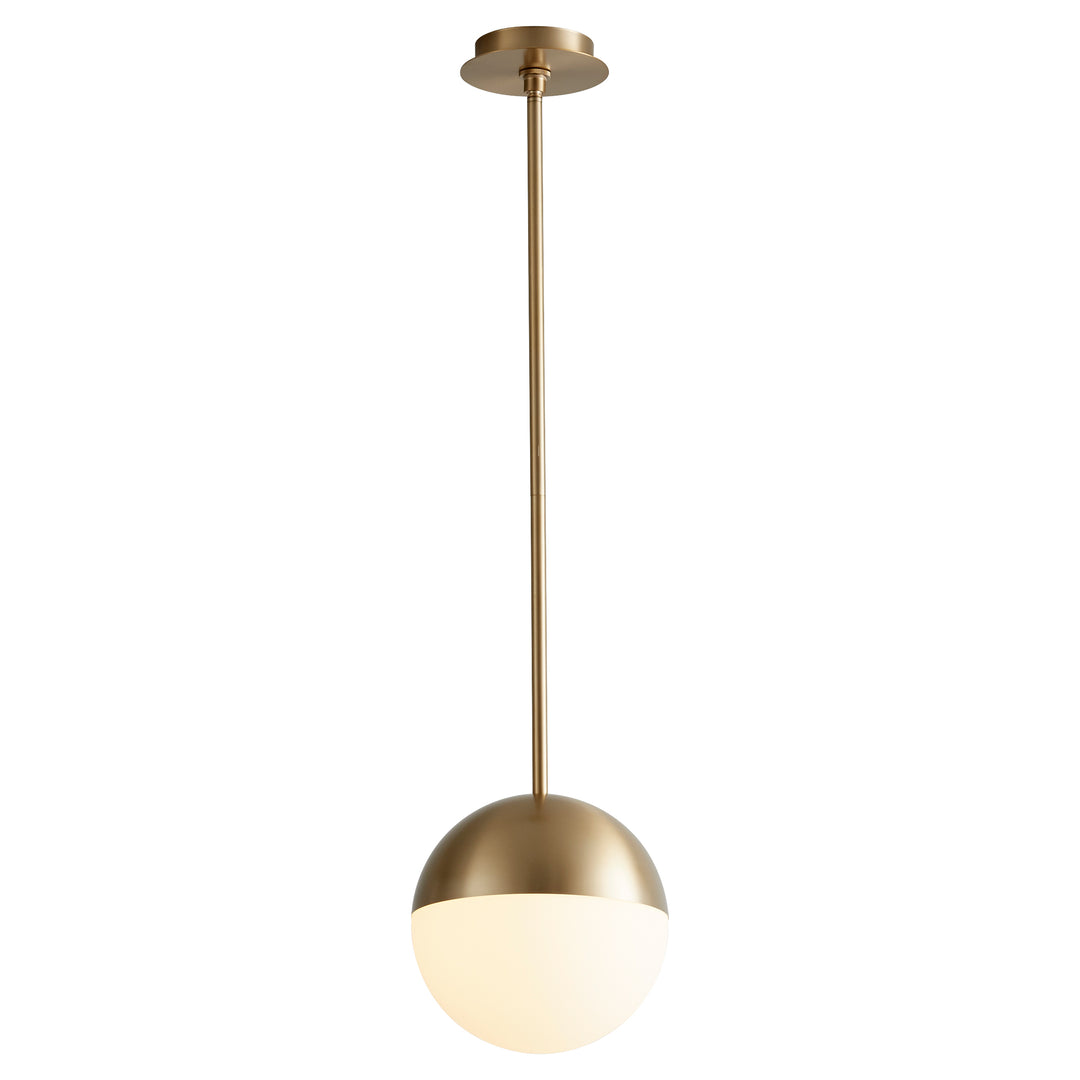 MONDO 10"  Pendant -4000k- Aged Brass