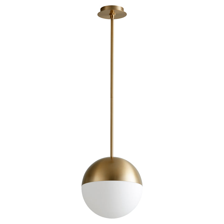 MONDO 12"  Pendant -2700k- Aged Brass