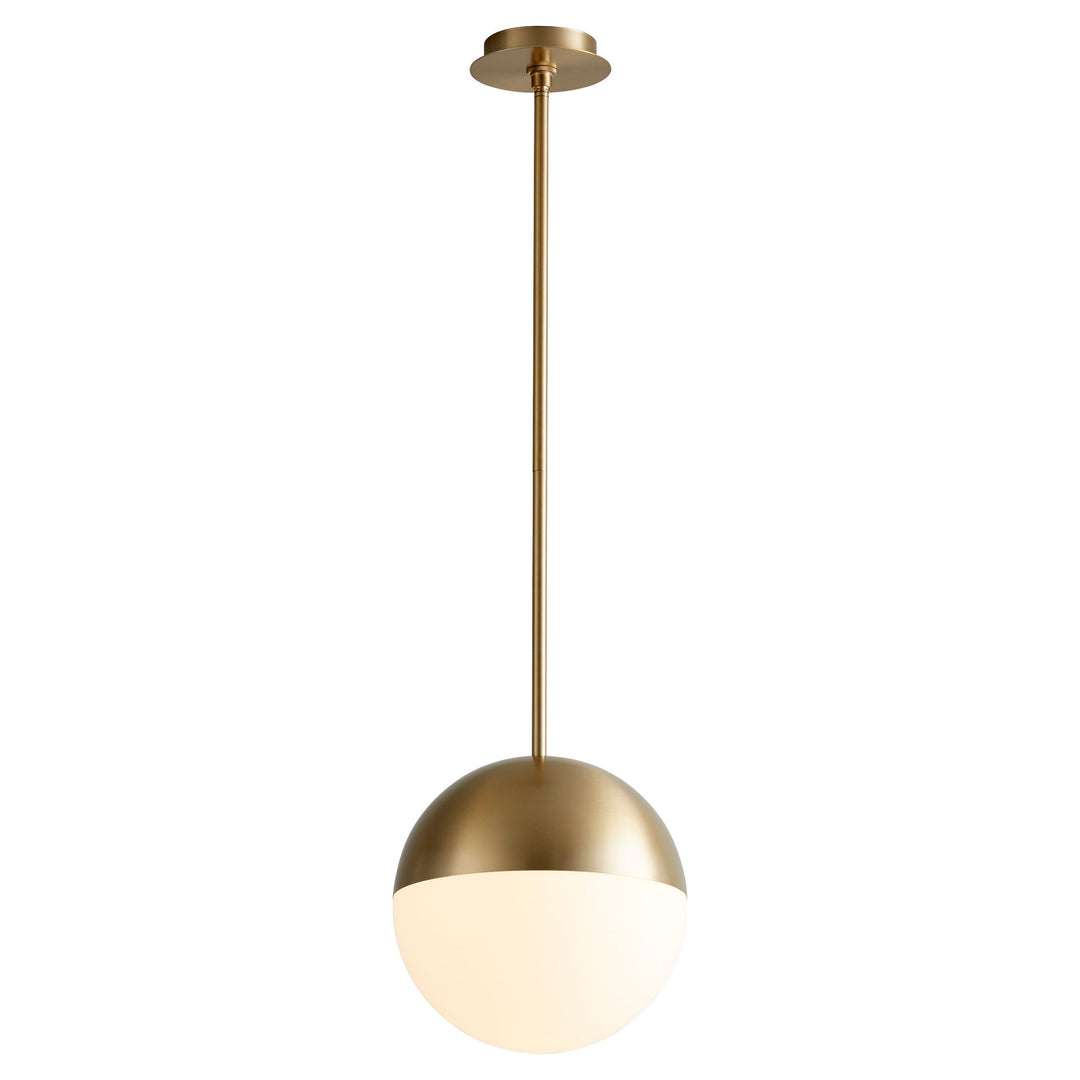 MONDO 12"  Pendant -4000k- Aged Brass
