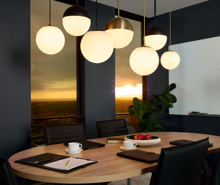 MONDO 12"  Pendant -3500k- Aged Brass