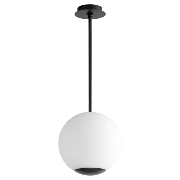 TERRA 12" Opal Pendant -3000k- Black