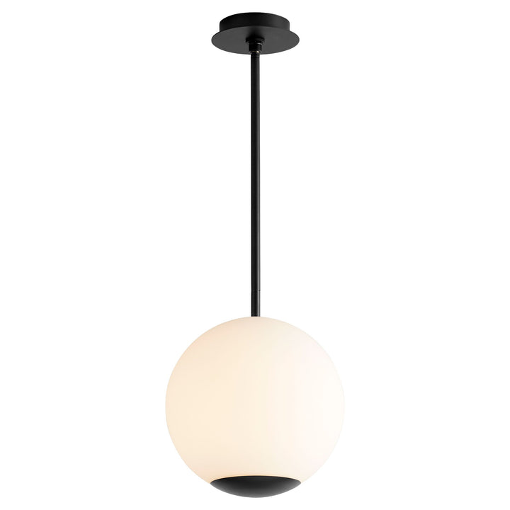 TERRA 12" Opal Pendant -3000k- Black