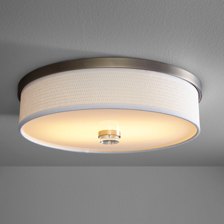 ECHO EM 4" Ceiling Mount -3000k- Satin Nickel
