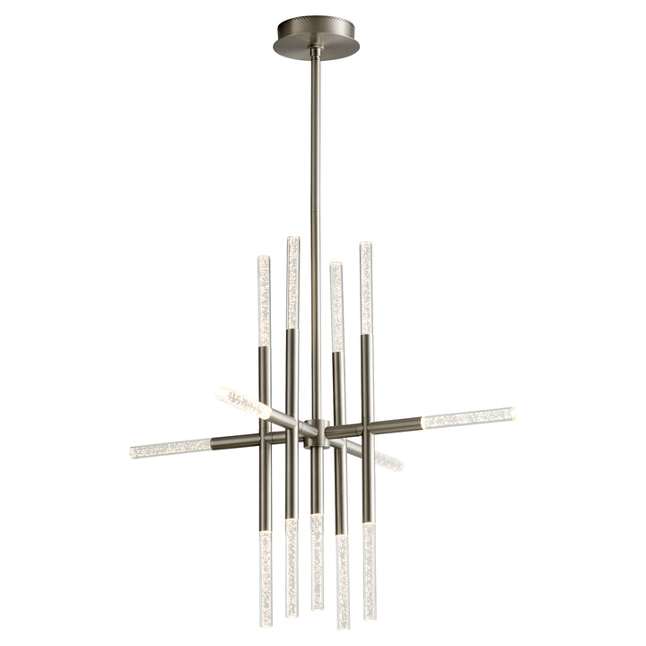 MOXY 32" LED Chandelier -3000k- Satin Nickel
