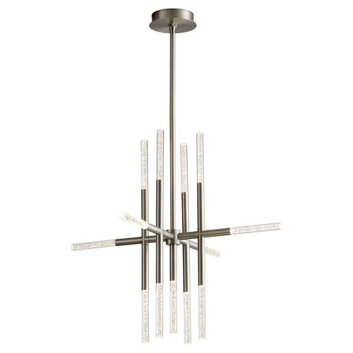 MOXY 32" LED Chandelier -3000k- Satin Nickel