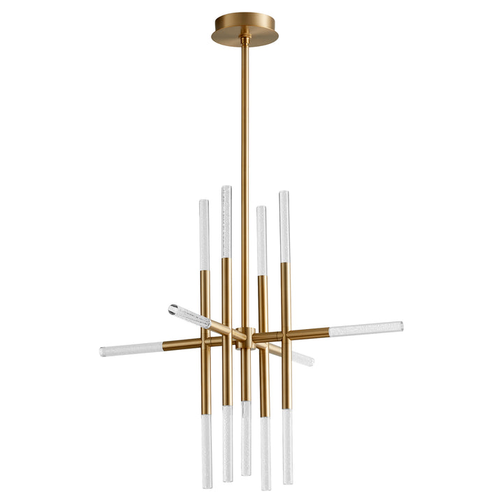 MOXY 32" LED Chandelier -3000k- Aged Brass