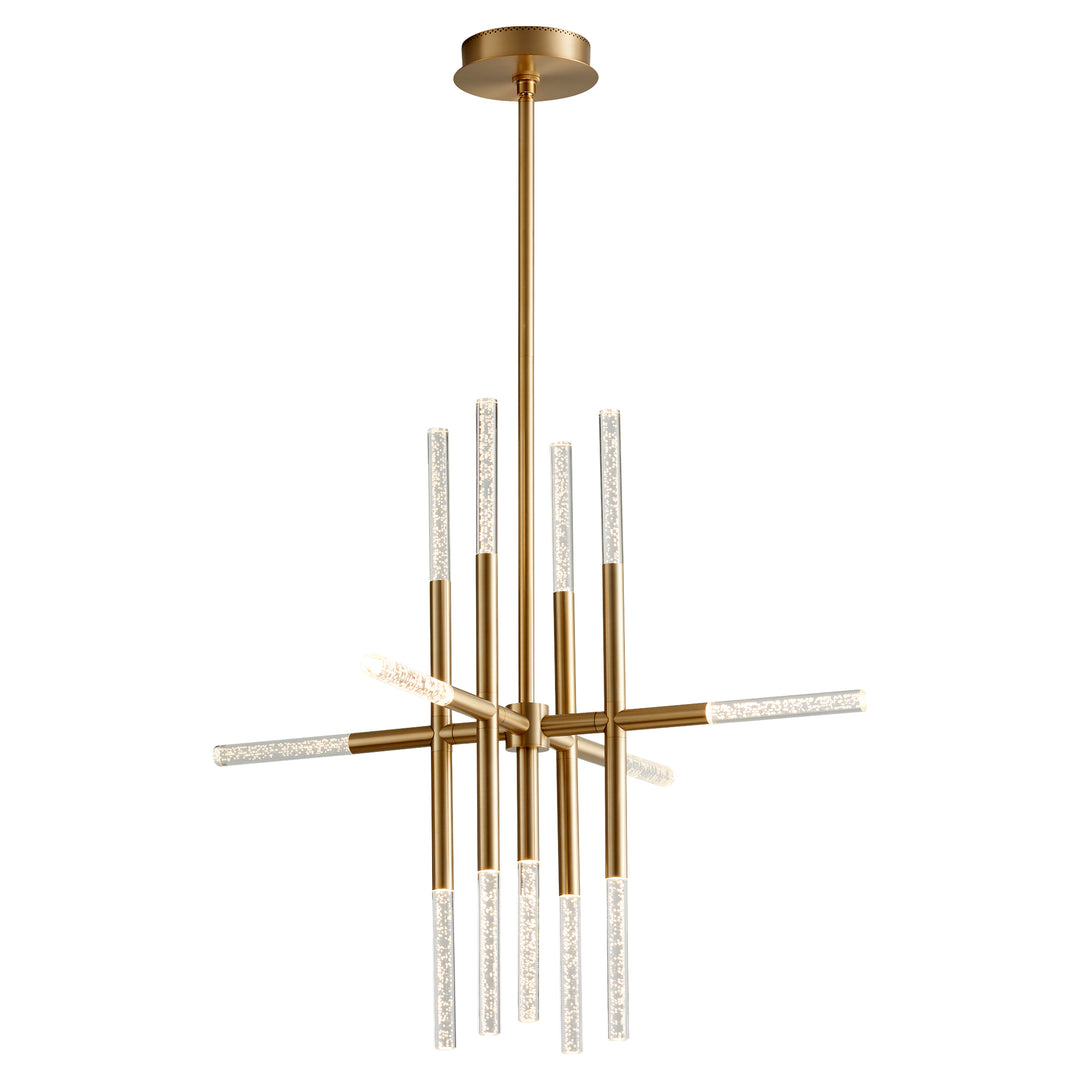 MOXY 32" LED Chandelier -3000k- Aged Brass