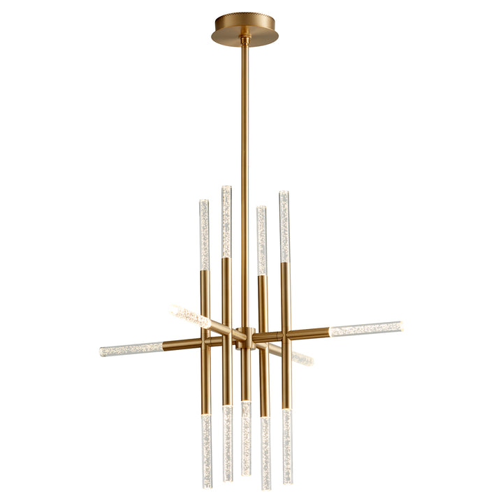 MOXY 32" LED Chandelier -3000k- Aged Brass