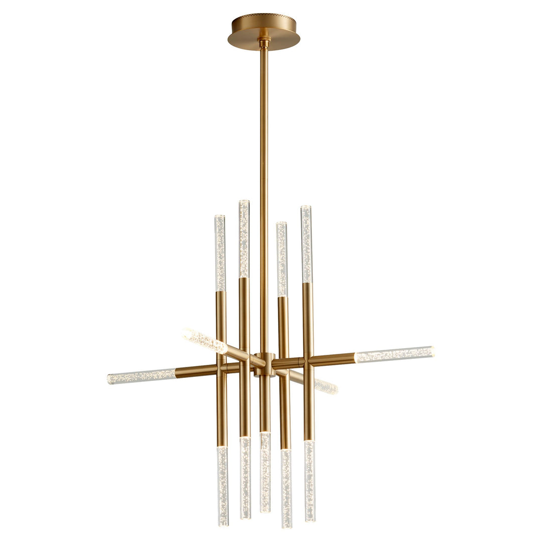 MOXY 32" LED Chandelier -3000k- Aged Brass