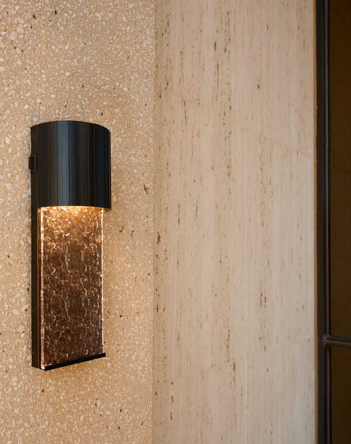 Cascata 20" 5CCT Wet Sconce - Black