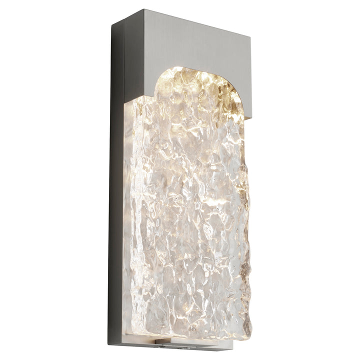NITRO Outdoor Wall Sconce -3000k- Satin Nickel