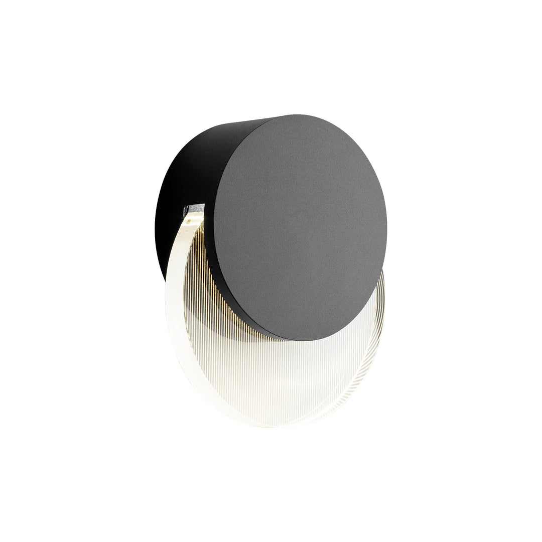 PAVO 5.5" Wet Wall Sconce -3000k- Black