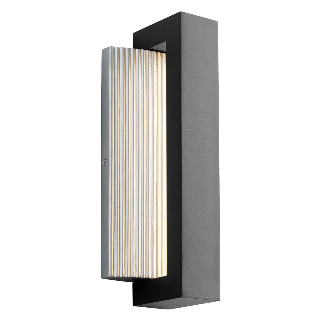VERVE 14" Wall Sconce -3000k- Black/Brushed Aluminum