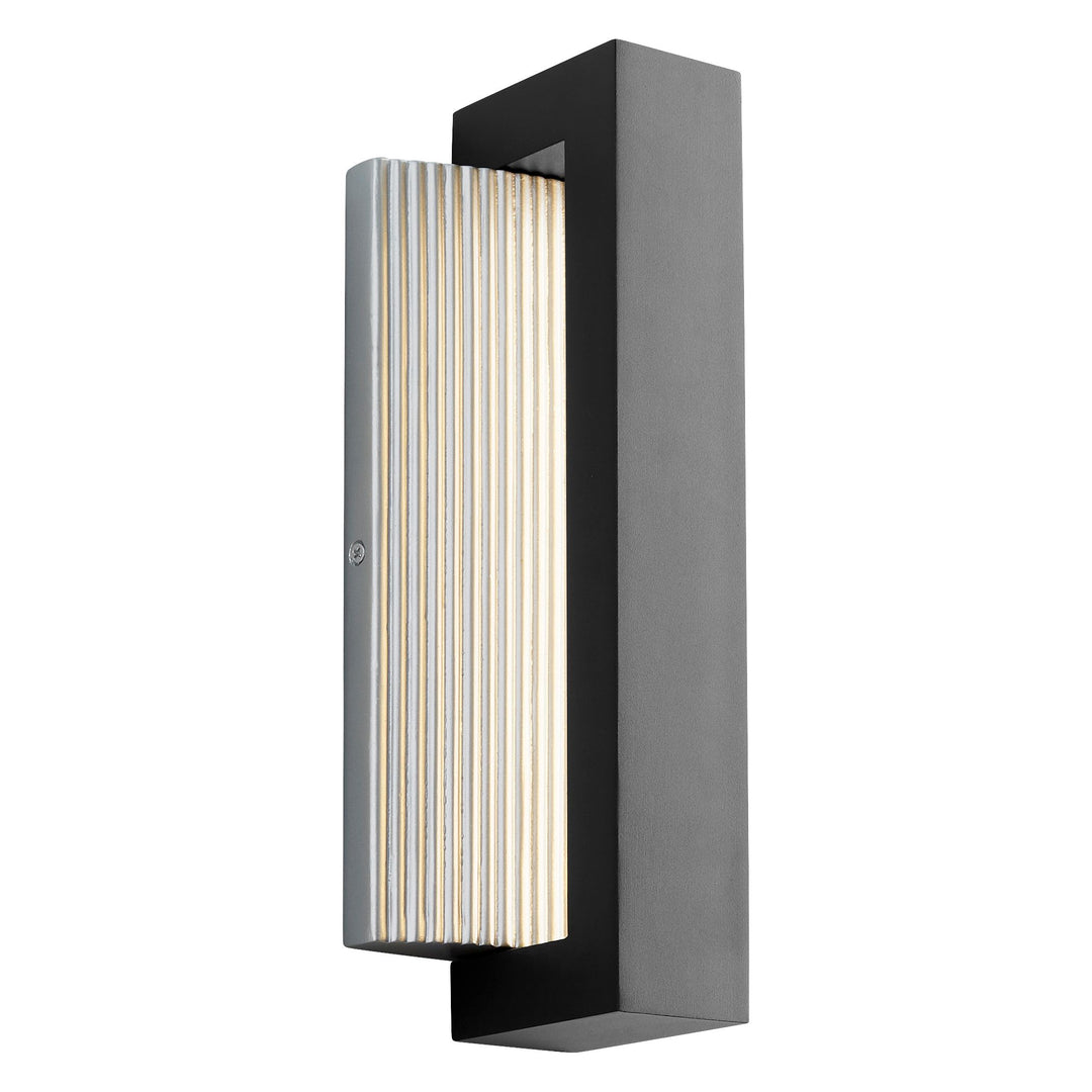 VERVE 14" Wall Sconce -3000k- Black/Brushed Aluminum