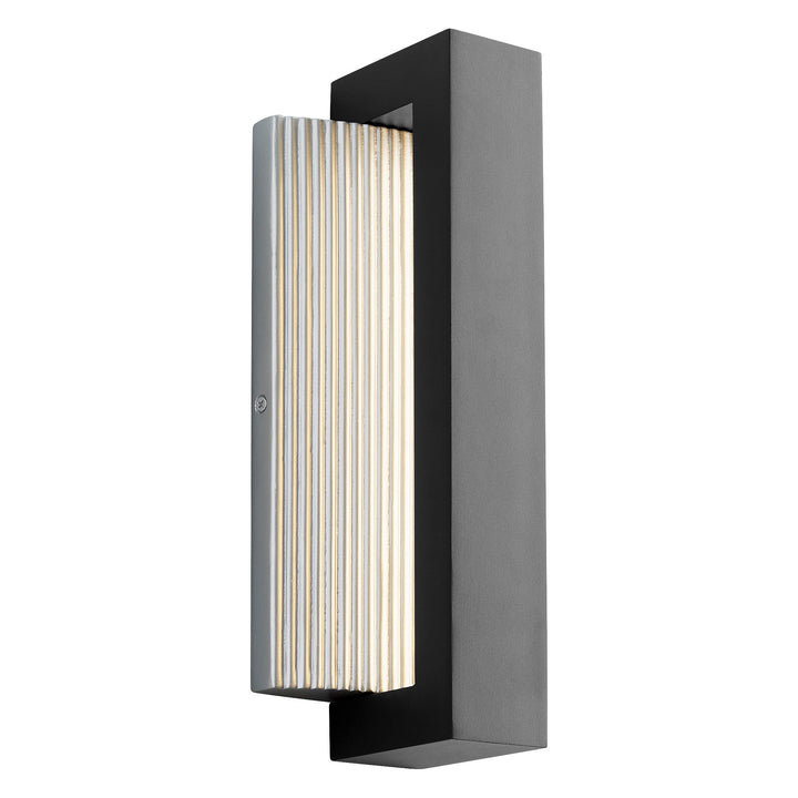 VERVE 14" Wall Sconce -3000k- Black/Brushed Aluminum