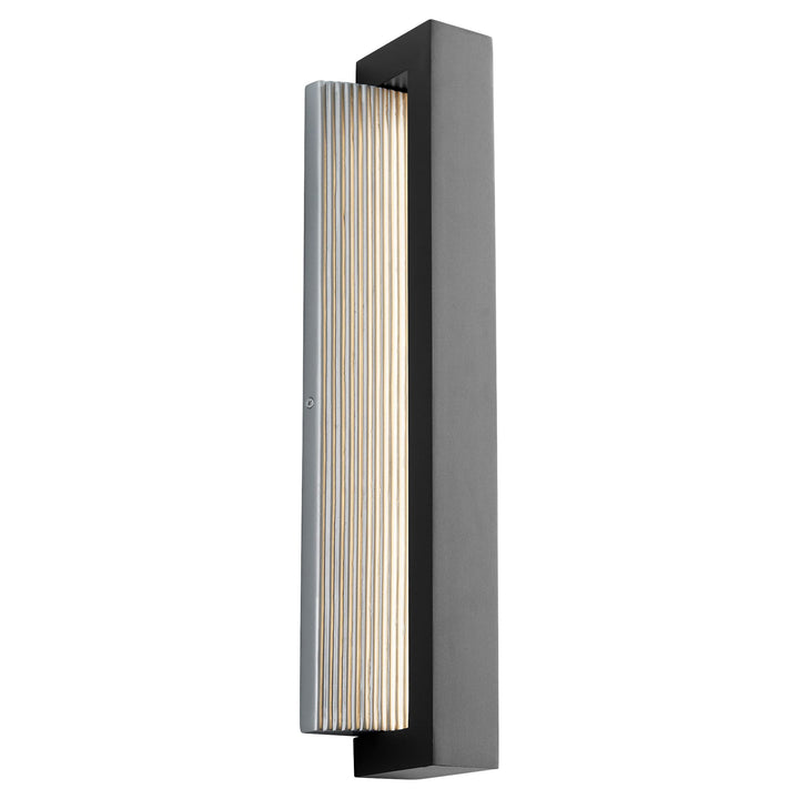VERVE 22" Wall Sconce -3000k- Black/Brushed Aluminum