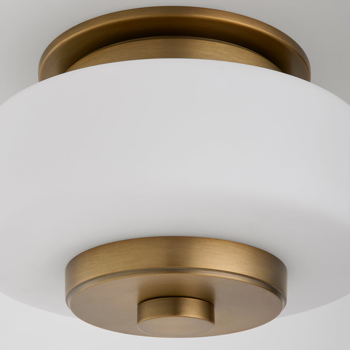 FAVO 12" 5CCT Pendant - Brushed Brass