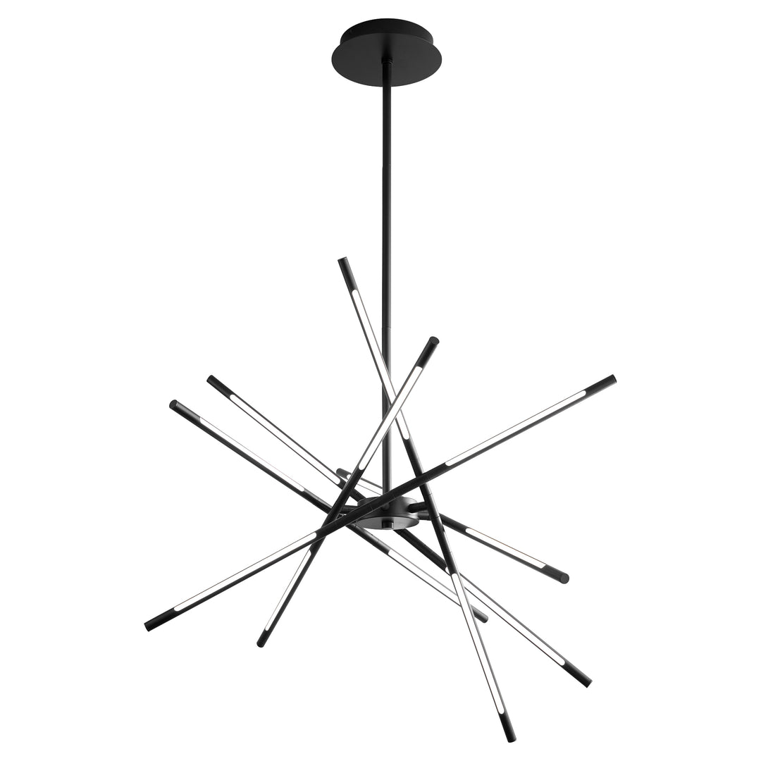 PALILLOS Twelve Light CCT Pendant - Black