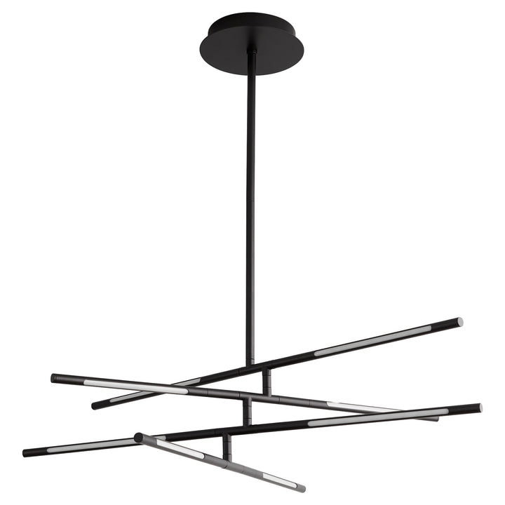 PALILLOS Eight Light CCT Pendant - Black