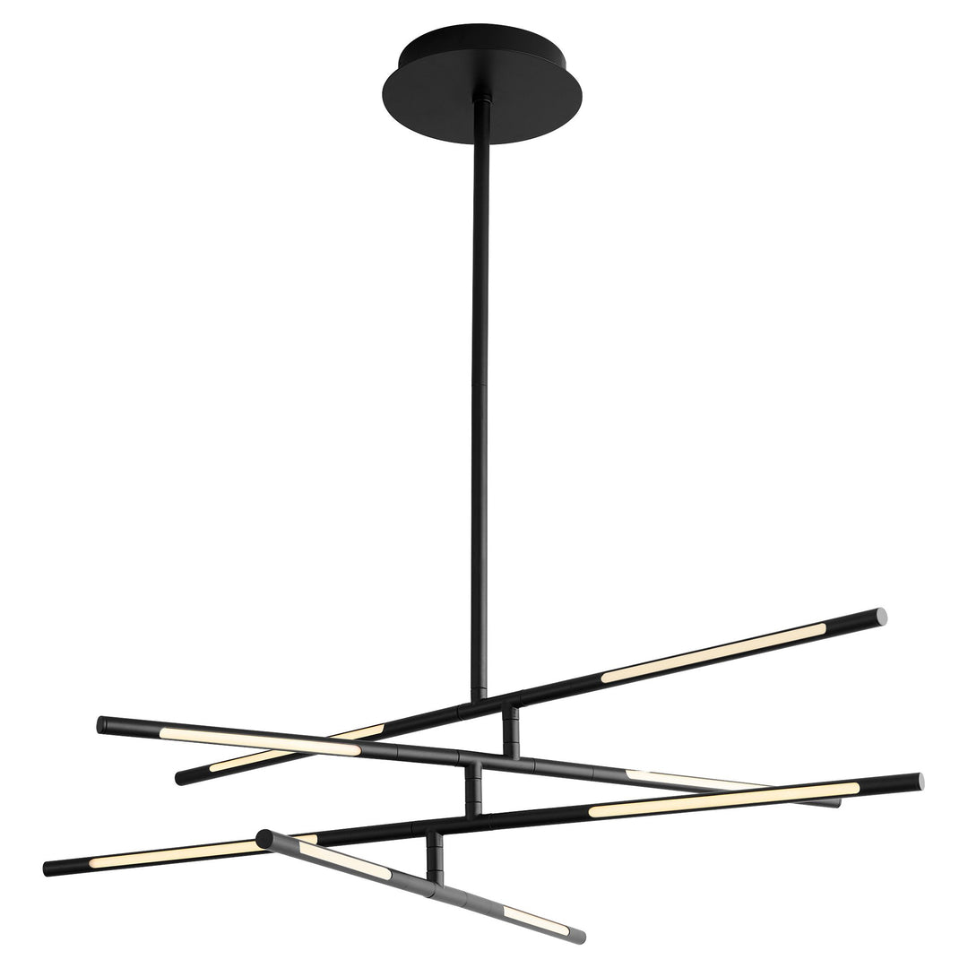 PALILLOS Eight Light CCT Pendant - Black
