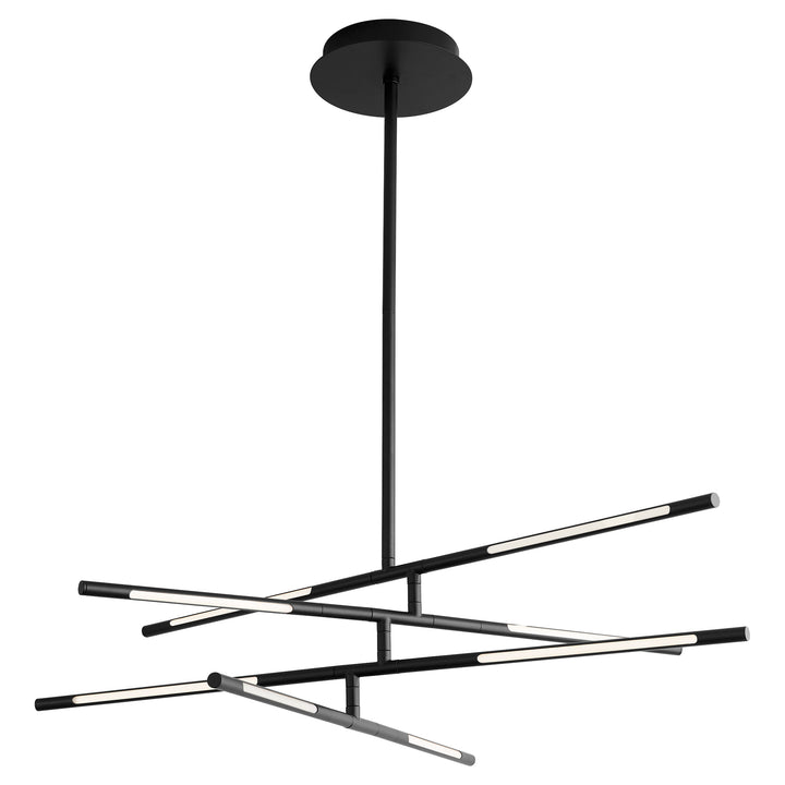 PALILLOS Eight Light CCT Pendant - Black