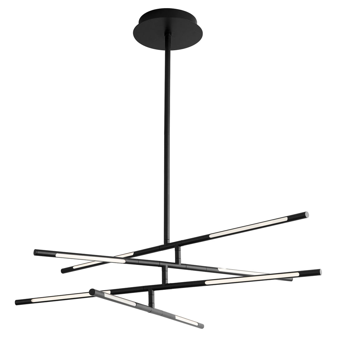 PALILLOS Eight Light CCT Pendant - Black