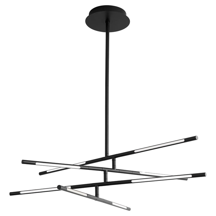 PALILLOS Eight Light CCT Pendant - Black