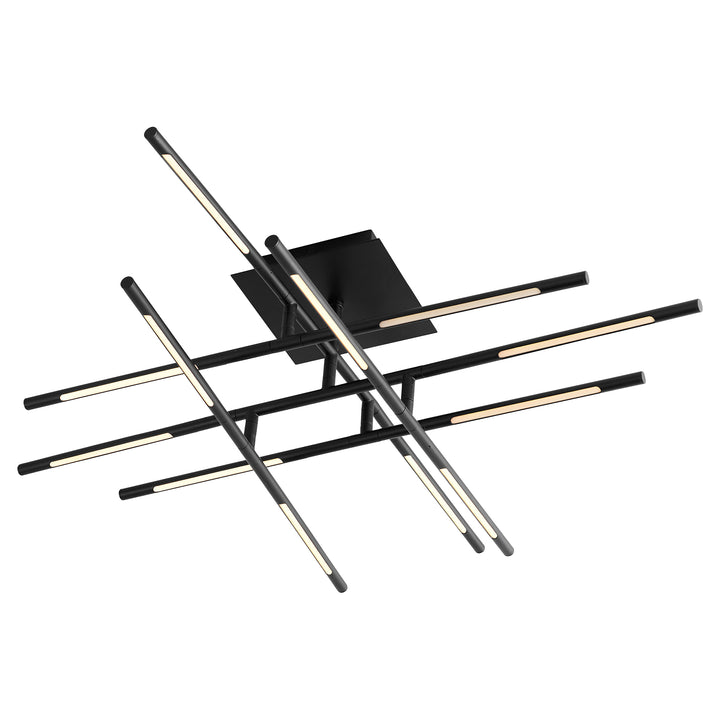 PALILLOS Twelve Light CCT Ceiling Mount - Black