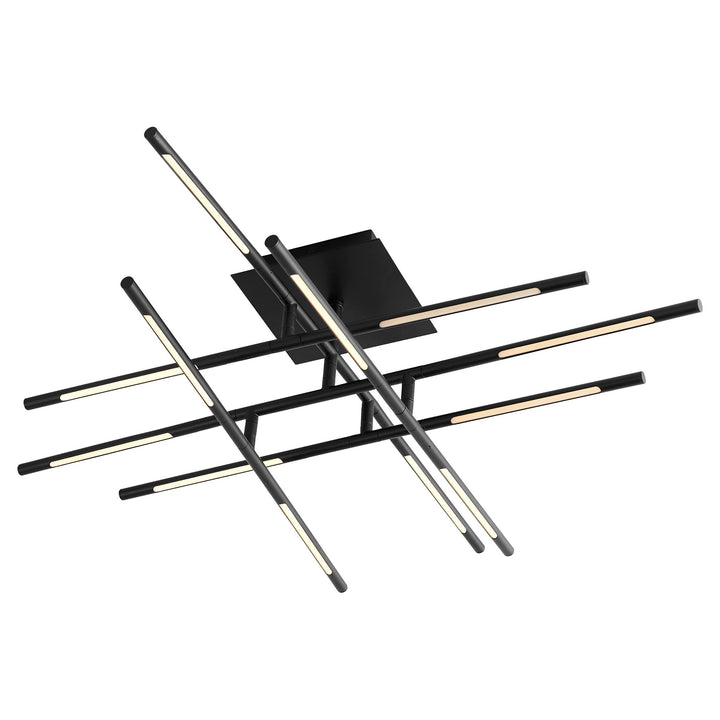 PALILLOS Twelve Light CCT Ceiling Mount - Black