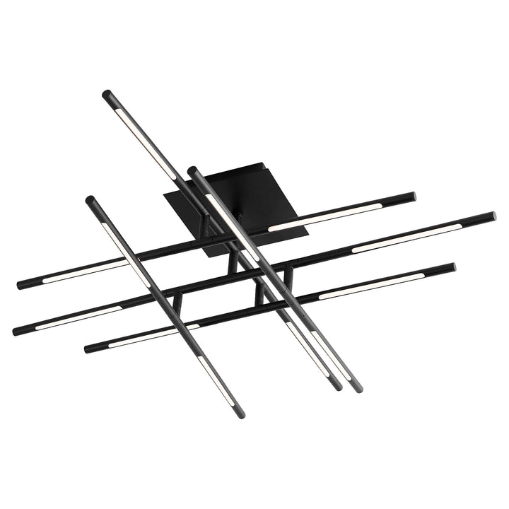 PALILLOS Twelve Light CCT Ceiling Mount - Black