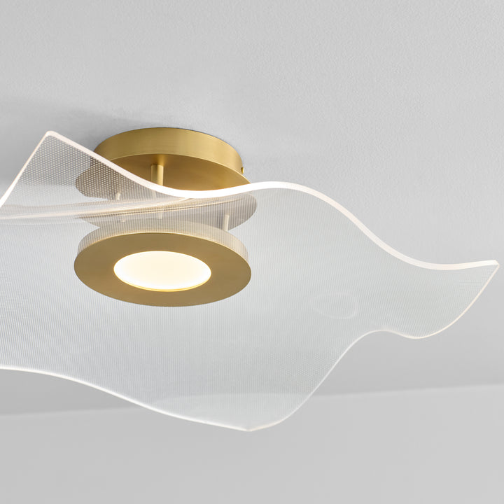 MEDUSA 20" CCT Ceiling Mount - Aged Brass