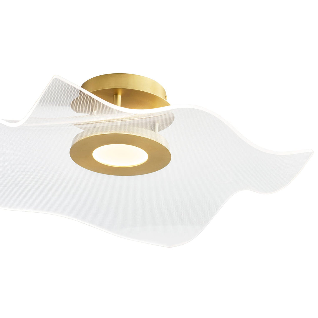 MEDUSA 20" CCT Ceiling Mount - Aged Brass