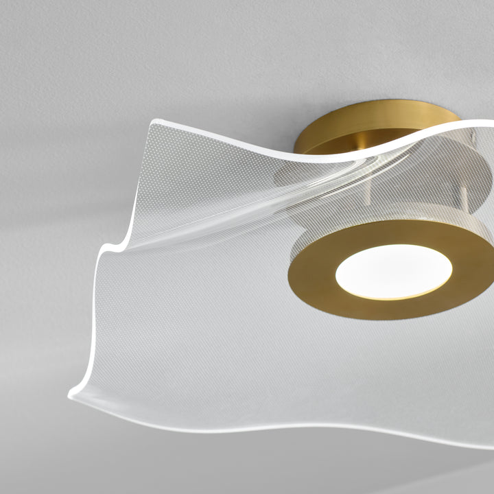 MEDUSA 20" CCT Ceiling Mount - Aged Brass
