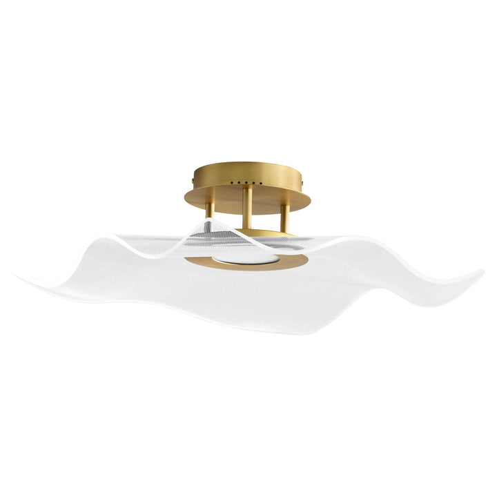 MEDUSA 20" CCT Ceiling Mount - Aged Brass