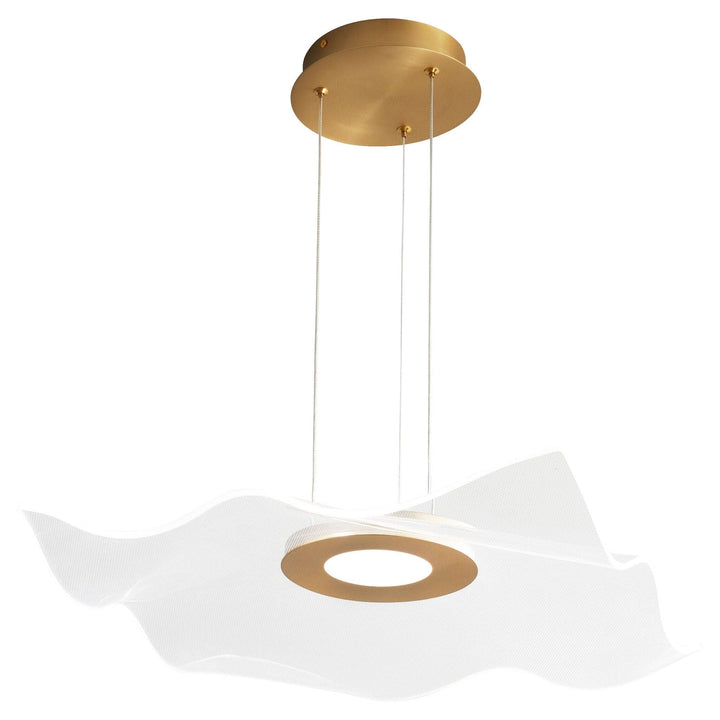 MEDUSA 20" CCT Pendant - Aged Brass