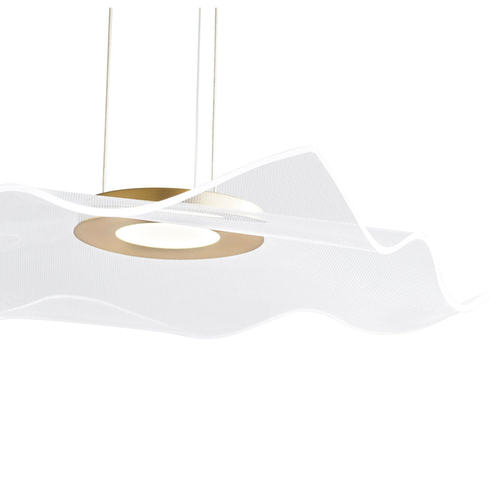 MEDUSA 20" CCT Pendant - Aged Brass